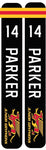 Custom Personalized Hockey Stick Decals Sold 2 PER PLAYER