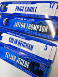 Player Locker Stall Name Bar Magnets and Stickers