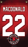 Personalized Custom Player Rafter Banners