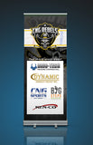 Free Standing Sponsor Pull Up Banners